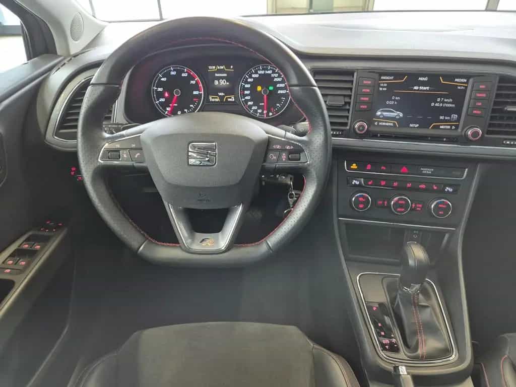 Seat Leon ST 1.8 TSI FR ALCANTARA LED NAV SITZHZ PANO 10/2016-photo-14