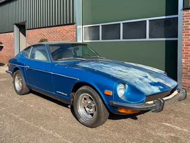 Datsun 240Z 1973 BLUE FIRST PAINT FULL MATCHING 4sp 01/1973-photo-1