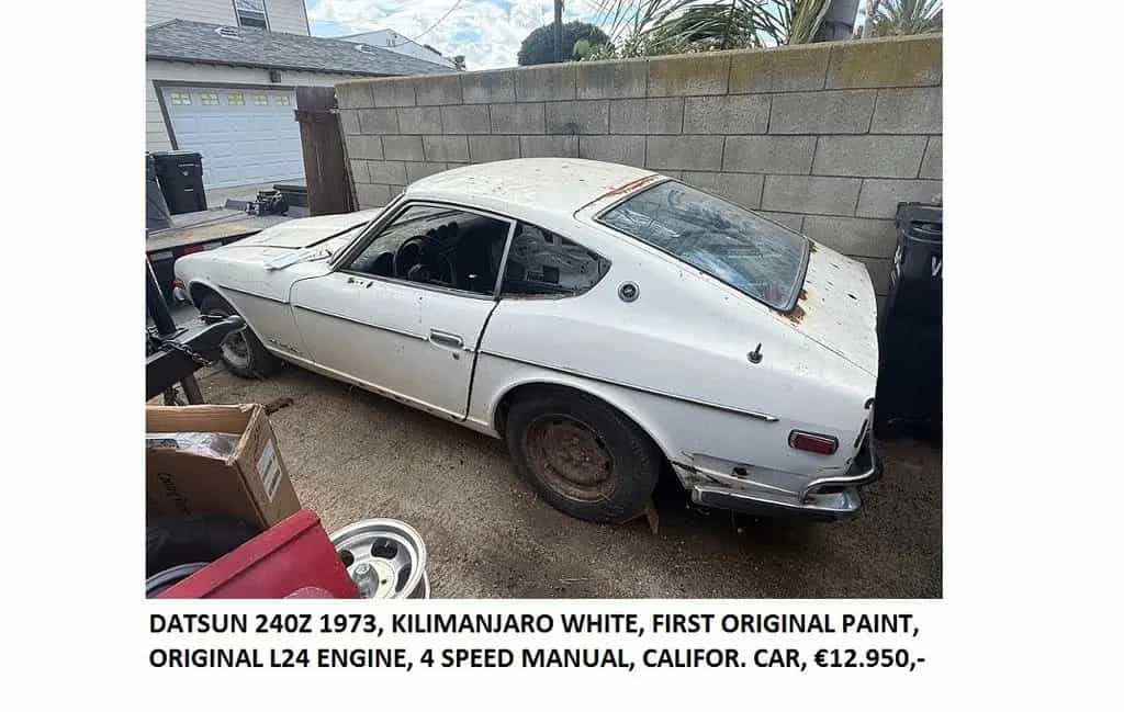 Datsun 240Z 1973 BLUE FIRST PAINT FULL MATCHING 4sp 01/1973-photo-13