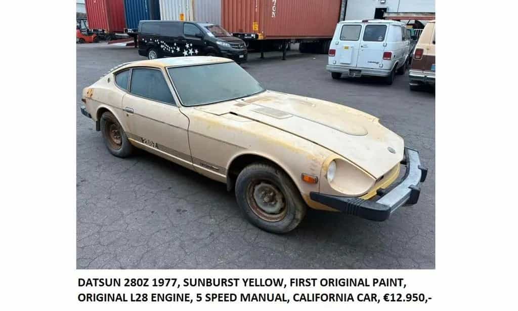 Datsun 240Z 1973 BLUE FIRST PAINT FULL MATCHING 4sp 01/1973-photo-14