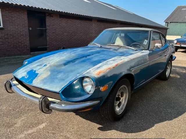 Datsun 240Z 1973 BLUE FIRST PAINT FULL MATCHING 4sp 01/1973-photo-2