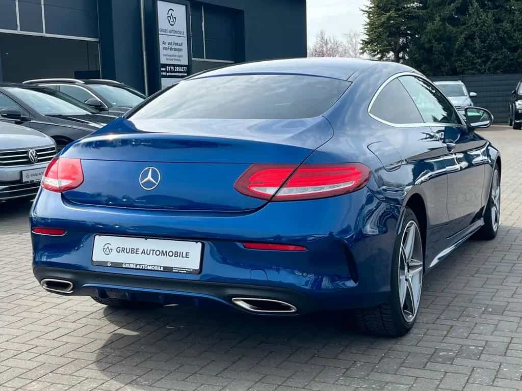 Mercedes-Benz Coupe C 200 AMG-Line 7G-tronic LED*NAV*SHZ 12/2015-photo-3