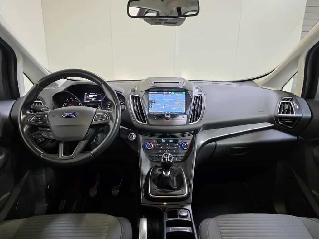 Ford Grand C-Max 1.0 Benzine - GPS - Airco - Topstaat 11/2016-photo-11