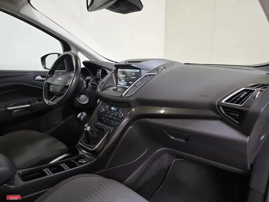 Ford Grand C-Max 1.0 Benzine - GPS - Airco - Topstaat 11/2016-photo-13