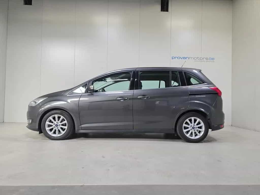 Ford Grand C-Max 1.0 Benzine - GPS - Airco - Topstaat 11/2016-photo-7