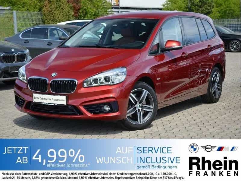 BMW 220 Gran Tourer 220i Gran Tourer Sport Line Navi.LED.Sportsitze 11/2017-photo-0