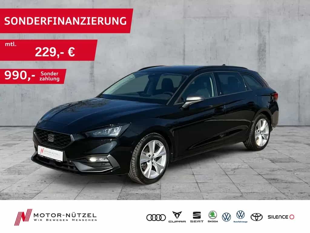 Seat Leon ST 1.5 eTSI DSG FR LED+NAVI+APP+SHZ+RFK+GRA 07/2021-photo-0