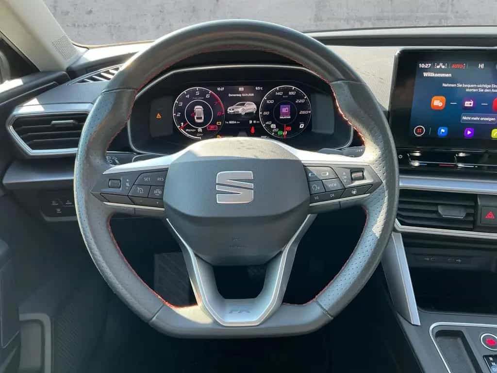 Seat Leon ST 1.5 eTSI DSG FR LED+NAVI+APP+SHZ+RFK+GRA 07/2021-photo-9