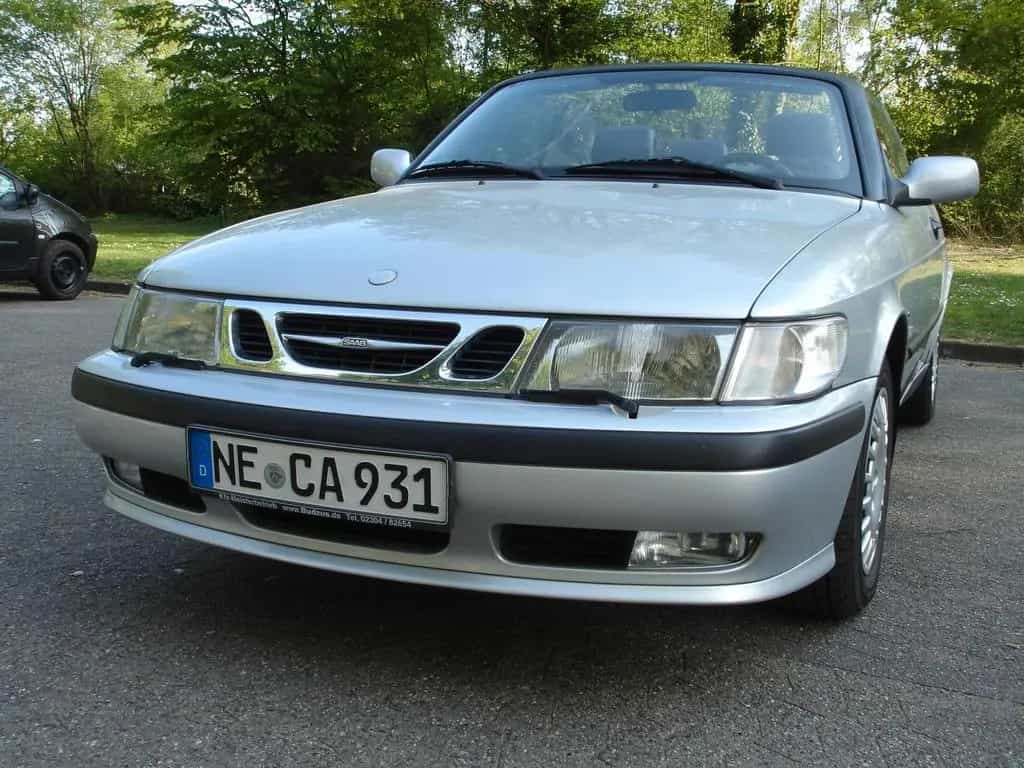 Saab 9-3 2.0t Ecopower SE Cabriolet Leder schwarz 06/2000-photo-2