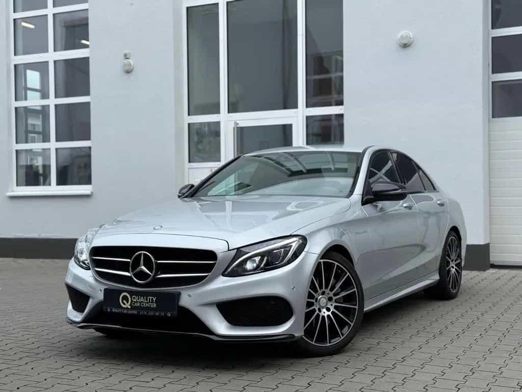 Mercedes-Benz C-Class 250 CGI AMG NIGHT *KAME*BURMESTER*2H* 11/2017-photo-14