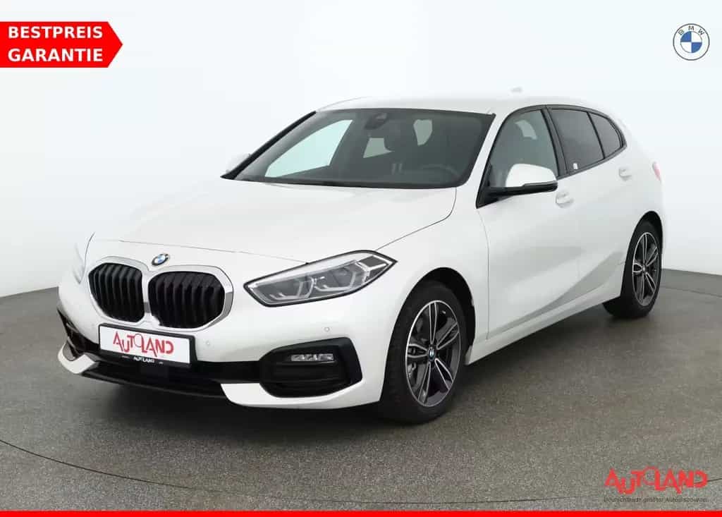 BMW 118 dA Sport Line LED Navi DAB Teilleder Sitzhzg. 07/2020-photo-0
