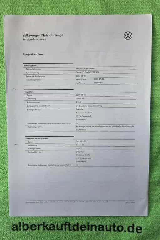 Volkswagen Caddy Comfortline 2xSchiebetüren ACC PDC AHK 05/2017-photo-35