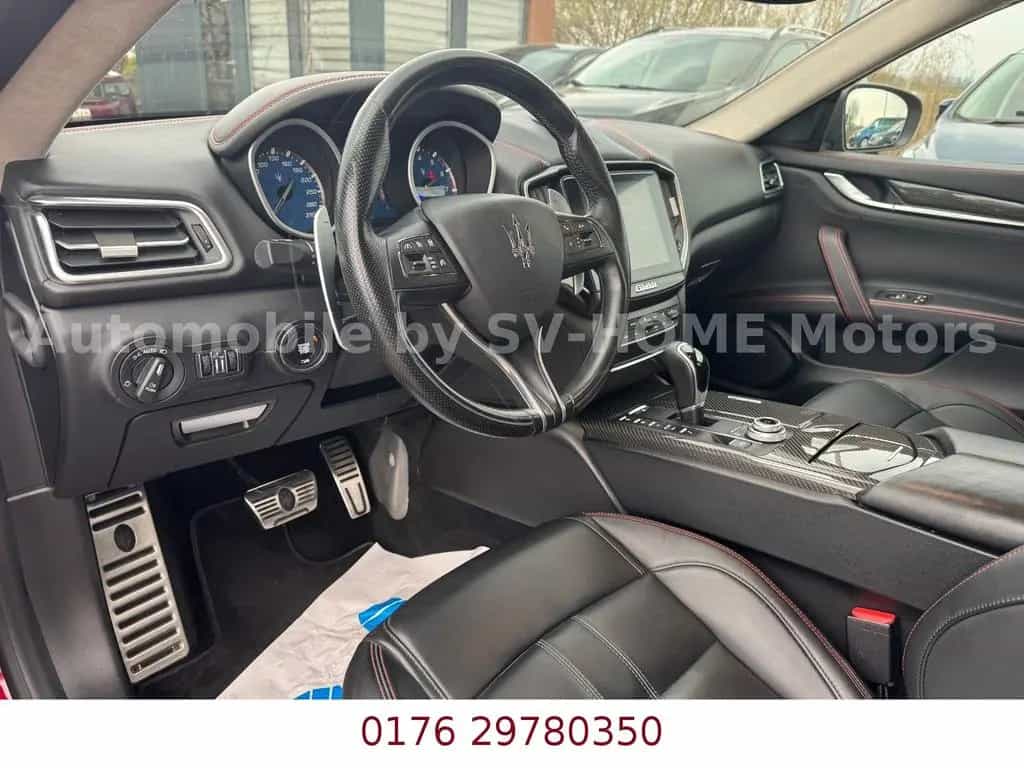 Maserati Ghibli 3.0 V6 TwinTurbo GranSport S Q4*Carbon 04/2018-photo-9