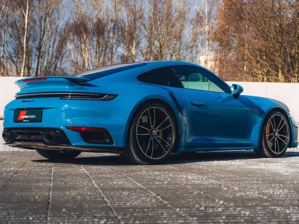Porsche 992 Turbo S / PTS Oslo blue / Pano / Burmester / 03/2022-photo-6