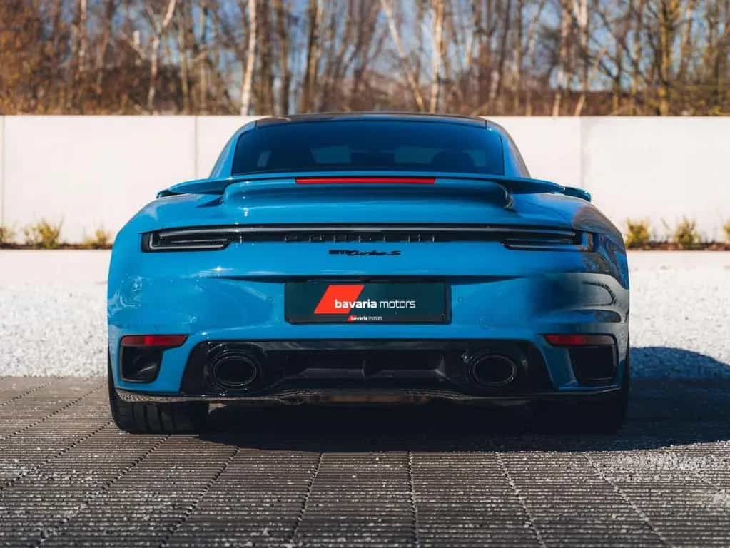 Porsche 992 Turbo S / PTS Oslo blue / Pano / Burmester / 03/2022-photo-7