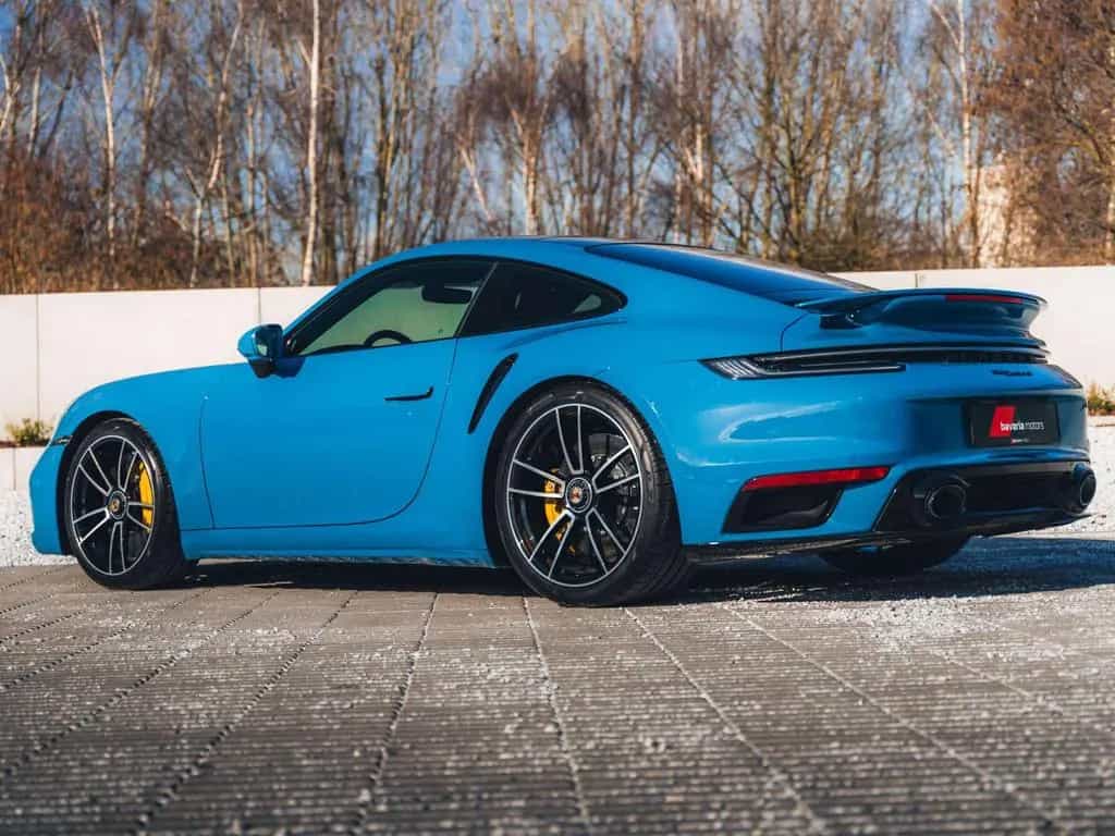 Porsche 992 Turbo S / PTS Oslo blue / Pano / Burmester / 03/2022-photo-8