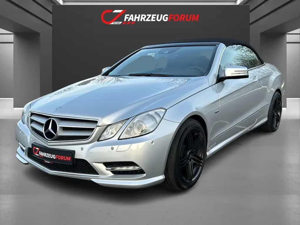 Mercedes-Benz E-Class 350 Cabrio Leder Nappa*Speedtronic 12/2012-photo-0
