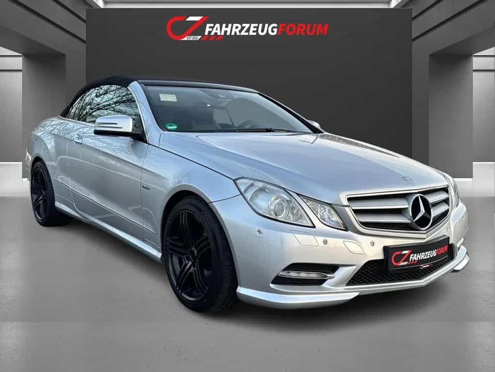 Mercedes-Benz E-Class 350 Cabrio Leder Nappa*Speedtronic 12/2012-photo-1