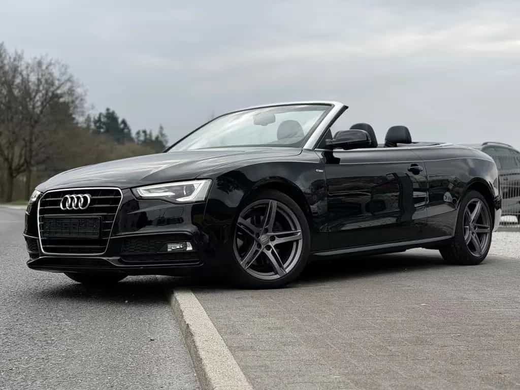 Audi A5 Cabrio 2.0 TDI 3x S line Plus Sportsitze TOP 11/2014-photo-0