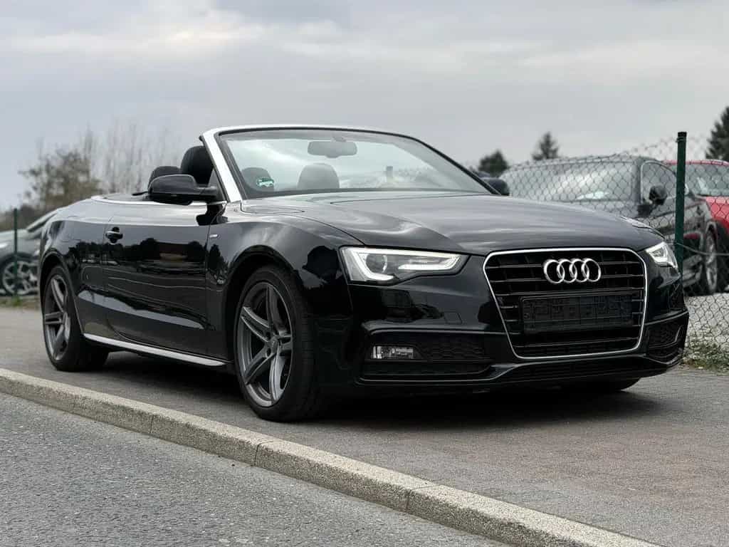 Audi A5 Cabrio 2.0 TDI 3x S line Plus Sportsitze TOP 11/2014-photo-13