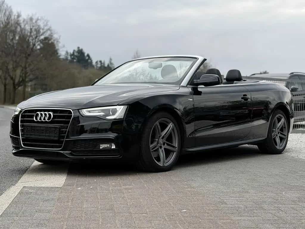 Audi A5 Cabrio 2.0 TDI 3x S line Plus Sportsitze TOP 11/2014-photo-17