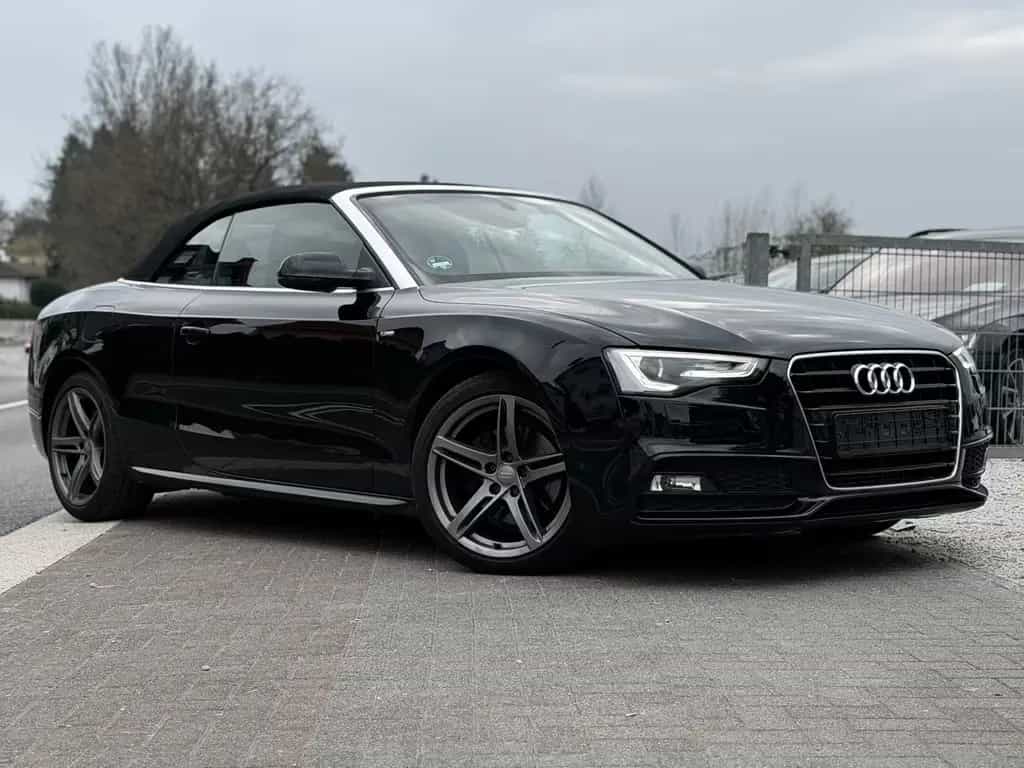 Audi A5 Cabrio 2.0 TDI 3x S line Plus Sportsitze TOP 11/2014-photo-2
