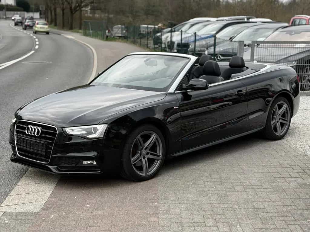 Audi A5 Cabrio 2.0 TDI 3x S line Plus Sportsitze TOP 11/2014-photo-35