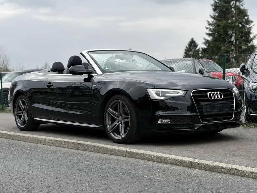 Audi A5 Cabrio 2.0 TDI 3x S line Plus Sportsitze TOP 11/2014-photo-37