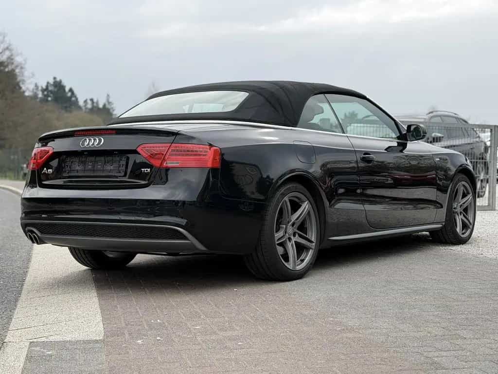 Audi A5 Cabrio 2.0 TDI 3x S line Plus Sportsitze TOP 11/2014-photo-39