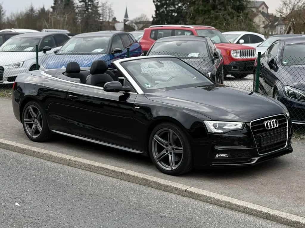 Audi A5 Cabrio 2.0 TDI 3x S line Plus Sportsitze TOP 11/2014-photo-41