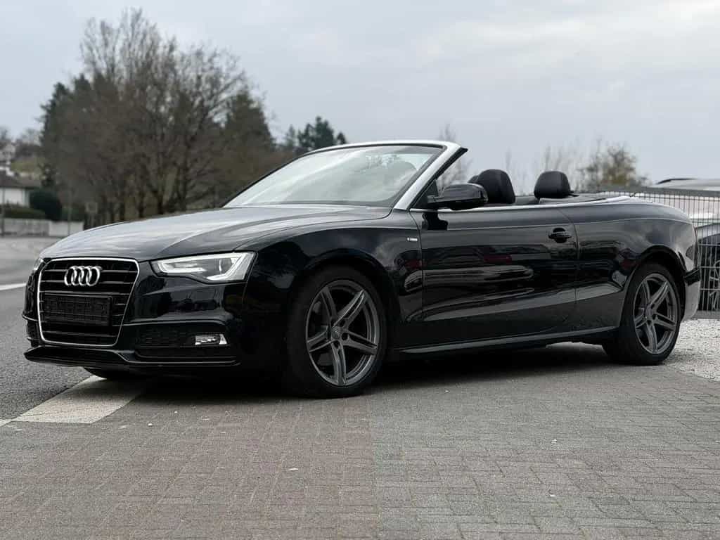 Audi A5 Cabrio 2.0 TDI 3x S line Plus Sportsitze TOP 11/2014-photo-43