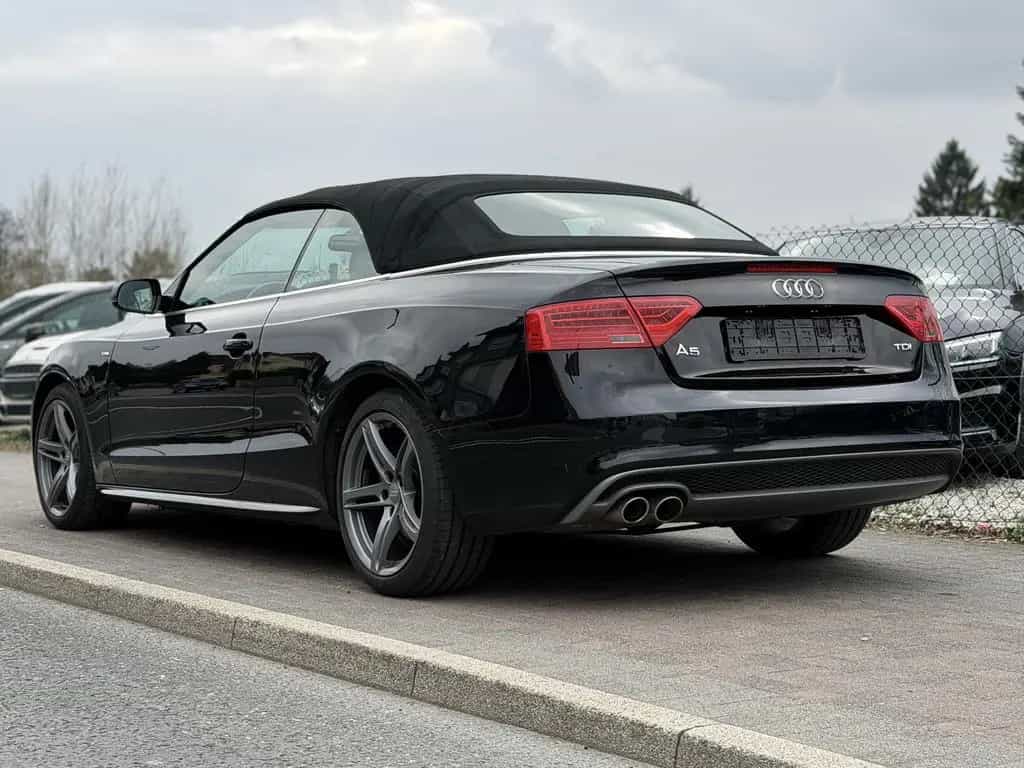 Audi A5 Cabrio 2.0 TDI 3x S line Plus Sportsitze TOP 11/2014-photo-48