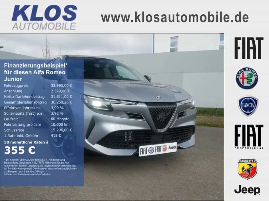 Alfa Romeo Junior IBRIDA Q4 TI 1.2 VGT 145PS DCT6 TECHNOLOG 03/2026-photo-0