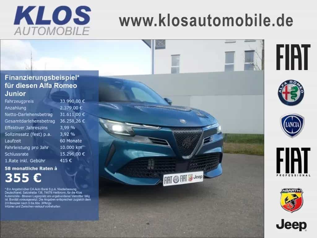 Alfa Romeo Junior IBRIDA Q4 TI 1.2 VGT 145PS DCT6 TECHNOLOG 03/2026-photo-0