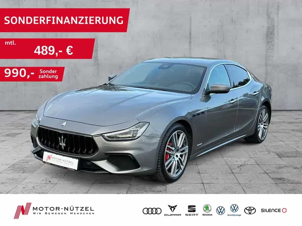 Maserati Ghibli 2.0 Hybrid V6 Bi-XEN+NAVI+RFK+APP+LM20" 07/2021-photo-0