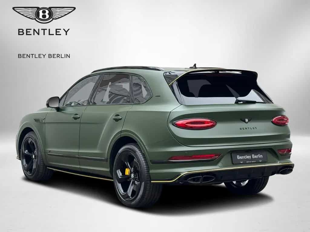 Bentley Bentayga S V8 BLACK EDITION Racing Green SATIN 11/2024-photo-3