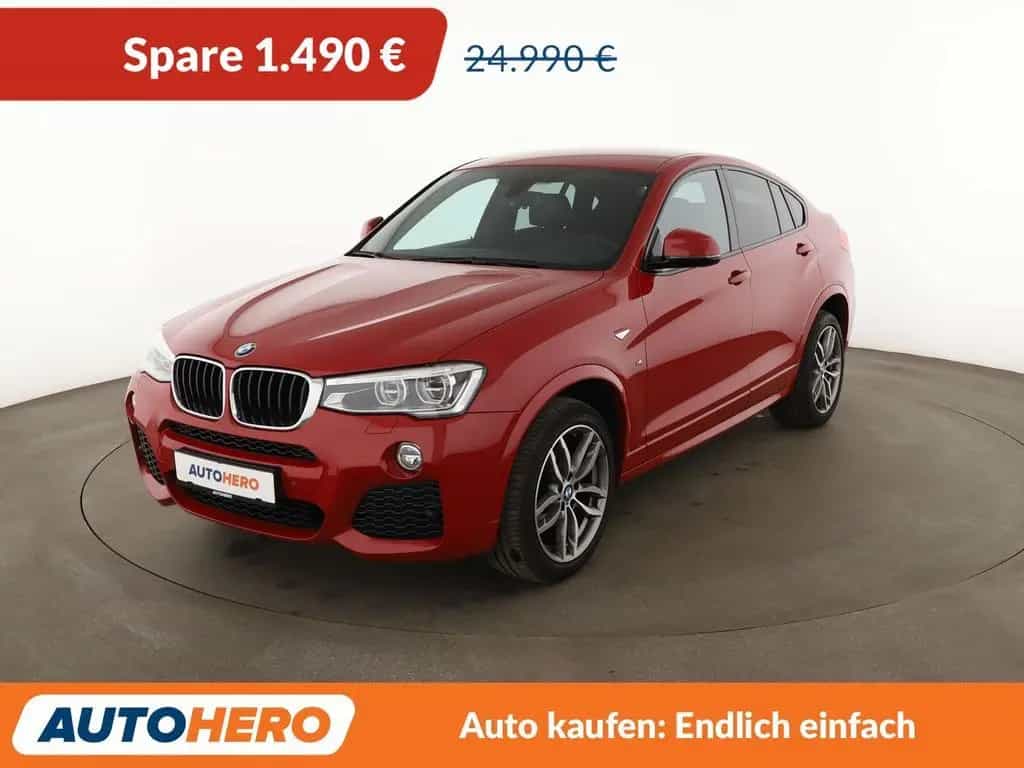 BMW X4 xDrive 20i Sport Aut.*NAVI*TEMPO*PDC*SHZ* 01/2018-photo-0