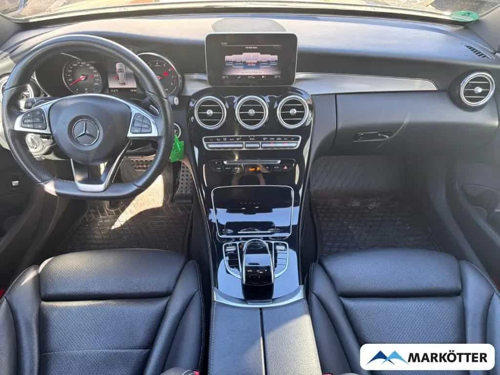 Mercedes-Benz C-Class 300 T AMG Line ACC/AHK/BLIS/NAVI/PANO/SHZ 04/2018-photo-12
