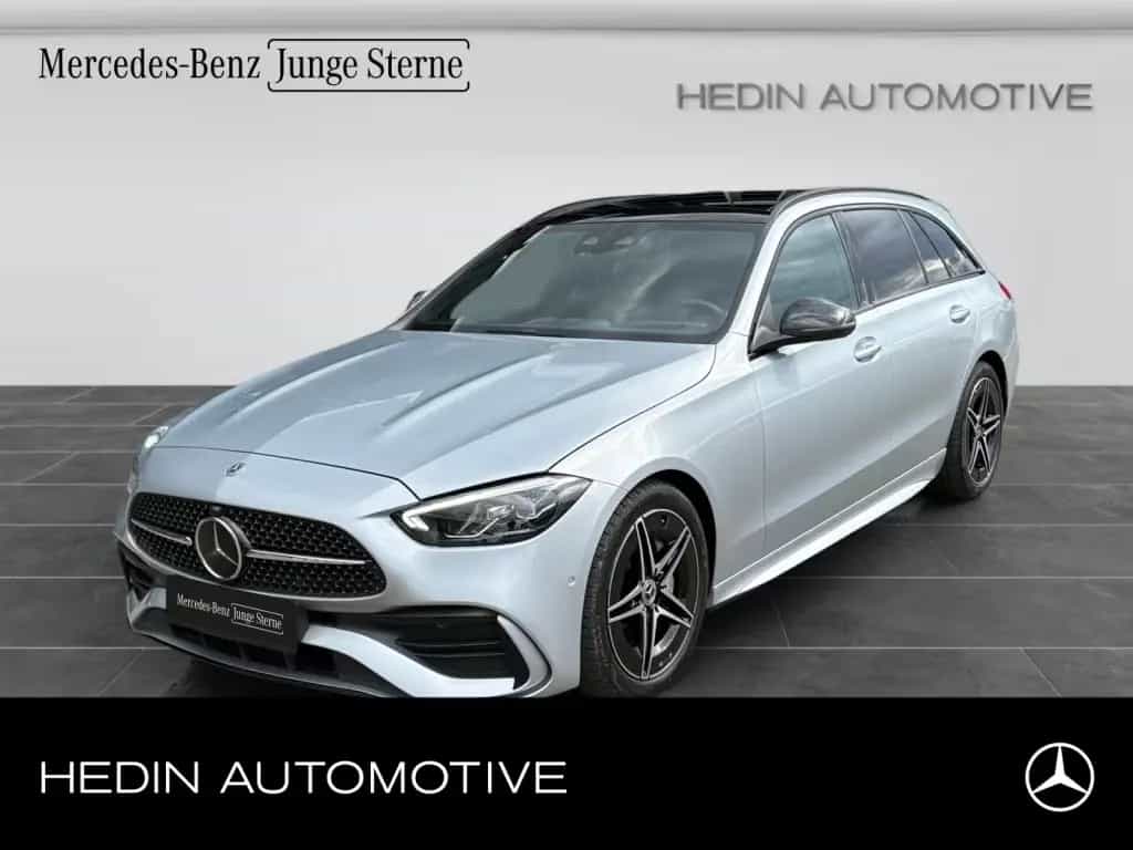 Mercedes-Benz C 220 d T AMG|NIGHT|LED|AMBI|DISTR|PANO|KAM 08/2021-photo-0