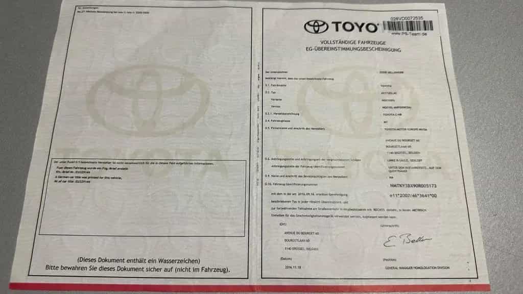Toyota C-HR Style/Navi/Kamera/Leder/Spur/Led/R18 01/2018-photo-41