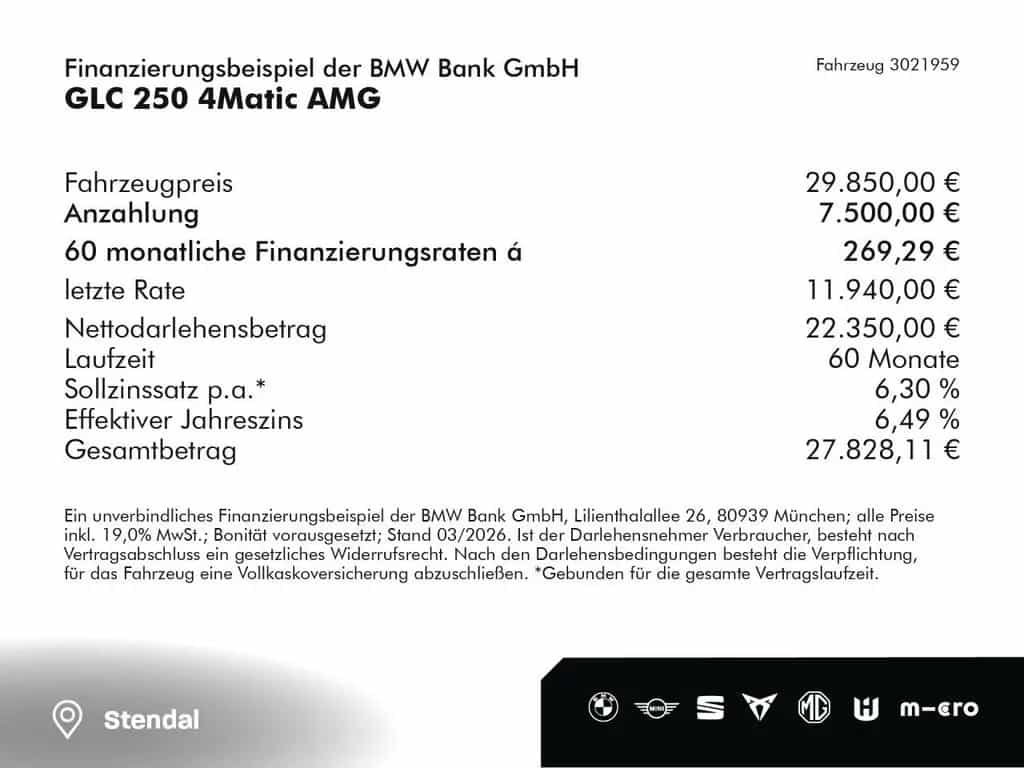 Mercedes-Benz GLC-Class 250 4Matic AMG Line,ACC,AHK,Navi,LED,RFK,DAB 07/2019-photo-1