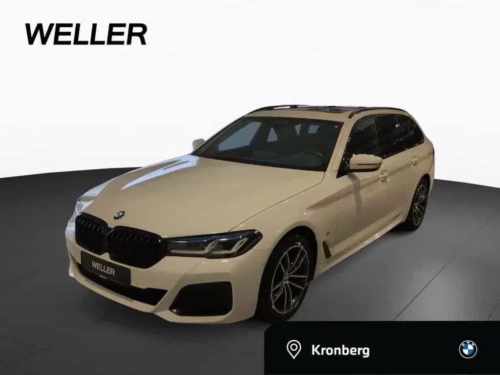 BMW 5 Series 520d Tour M SPORT Pro DAProf Pano Laser H/K AHK 11/2022-photo-0