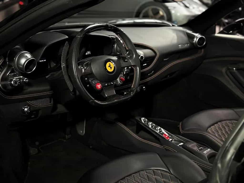 Ferrari F8 Spider + Nero Daytona + Carbon + Lift + Garan 07/2021-photo-18