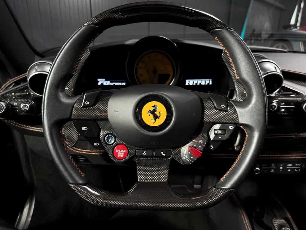 Ferrari F8 Spider + Nero Daytona + Carbon + Lift + Garan 07/2021-photo-21