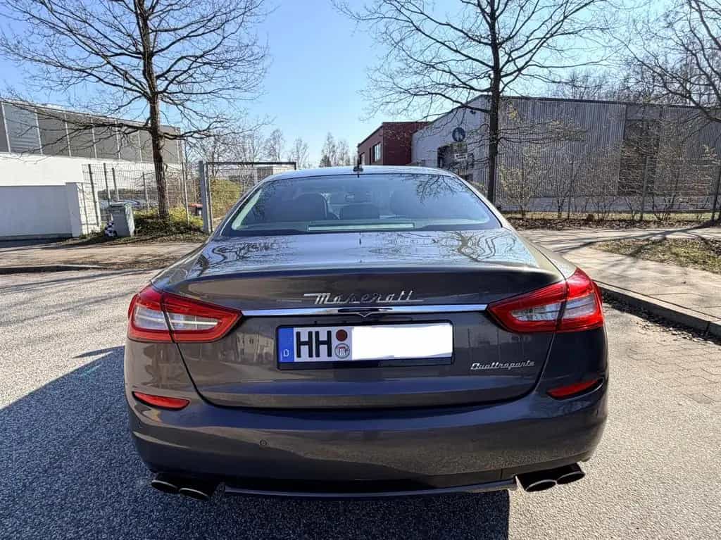Maserati Quattroporte S Grau/Cognac 1J.GARANTIE!! 06/2015-photo-11