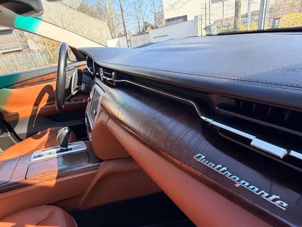 Maserati Quattroporte S Grau/Cognac 1J.GARANTIE!! 06/2015-photo-15