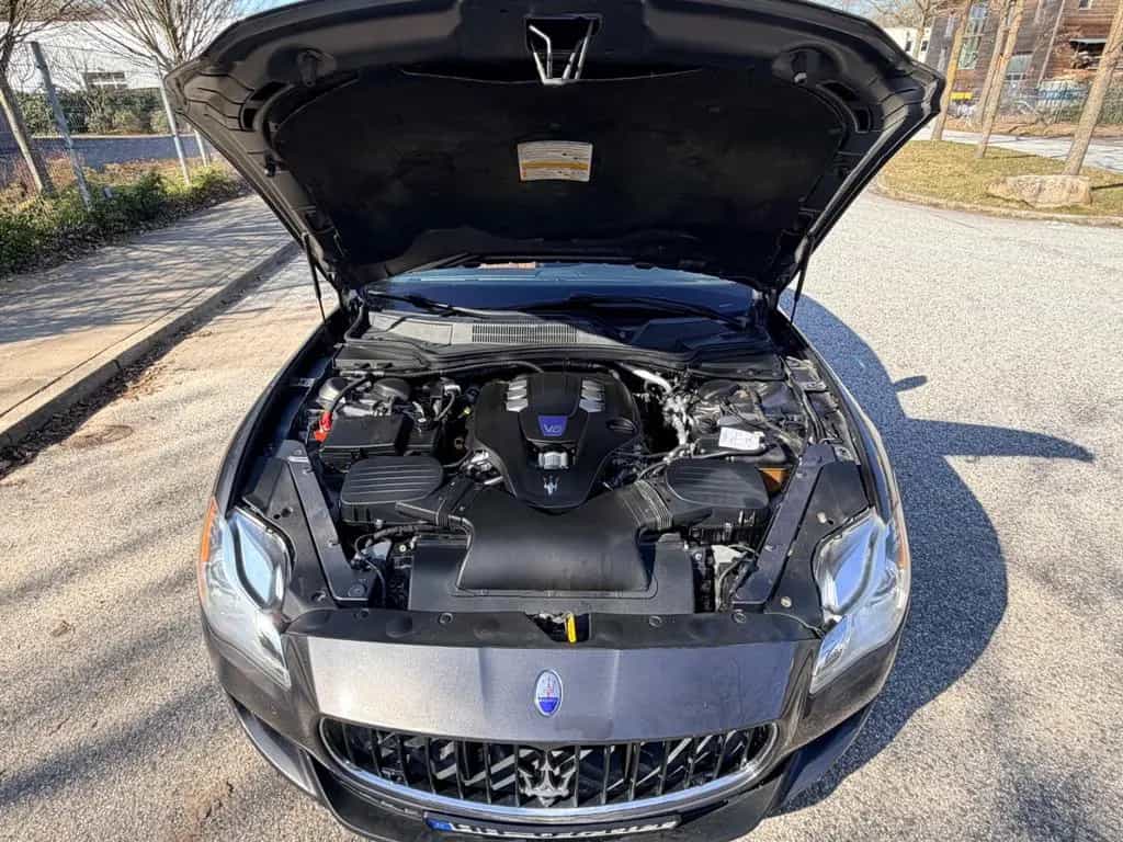 Maserati Quattroporte S Grau/Cognac 1J.GARANTIE!! 06/2015-photo-19