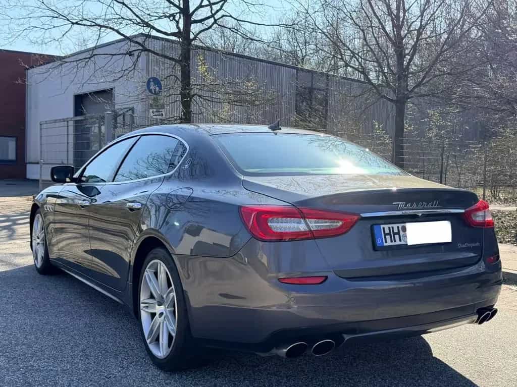 Maserati Quattroporte S Grau/Cognac 1J.GARANTIE!! 06/2015-photo-2