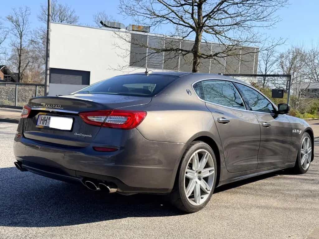 Maserati Quattroporte S Grau/Cognac 1J.GARANTIE!! 06/2015-photo-5