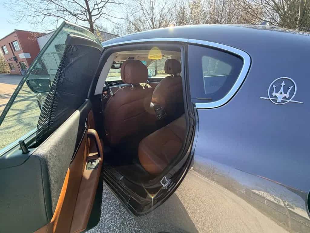 Maserati Quattroporte S Grau/Cognac 1J.GARANTIE!! 06/2015-photo-6